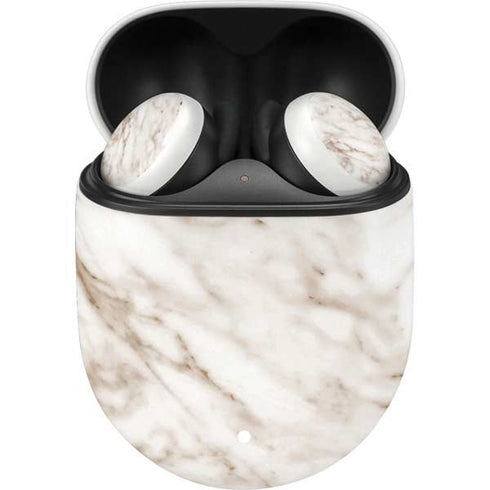 Taupe Marble Google Pixel Buds Skin